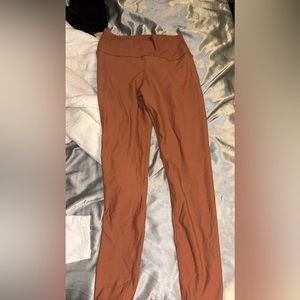 RSQ orange-brown tone leggings